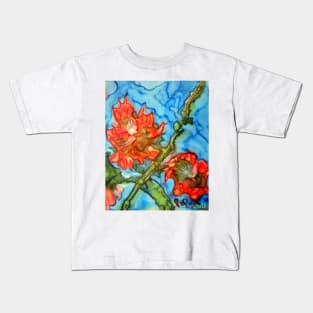 Jacquie's flower Kids T-Shirt